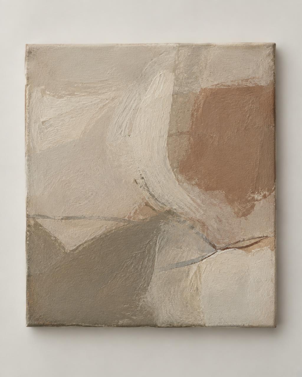 Quiet Study II — Mixed media · 40 × 50 cm